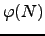 $ \varphi (N)$