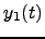 $\displaystyle y_1(t)$